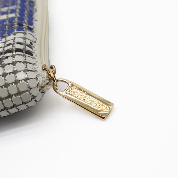 Felix Rey Vintage Abstract Chainmail Clutch Pouch - Picture 4 of 6